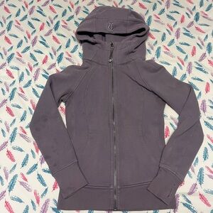 Lululemon Purple Zip-Up Hoodie